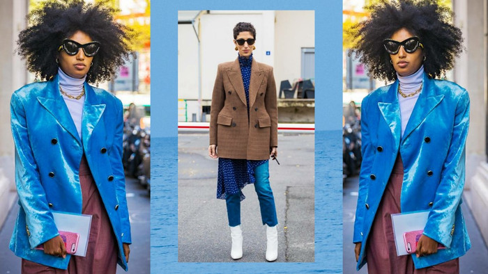 Màu nổi bật, vai độn to, chít eo thon,… trở lại dẫn đầu xu hướng blazer 2018 Ảnh 2