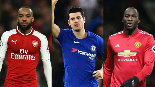 Sau nửa mùa giải: Lukaku, Morata và Lacazette ai 'ngon' hơn? Ảnh 2