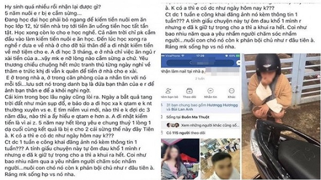 Cô gái bị bạn trai tố 'cắm sừng' sau 5 năm mặn nồng: 'Người yêu nuôi nhau, hy sinh là đúng rồi, bóc phốt làm gì' Ảnh 2