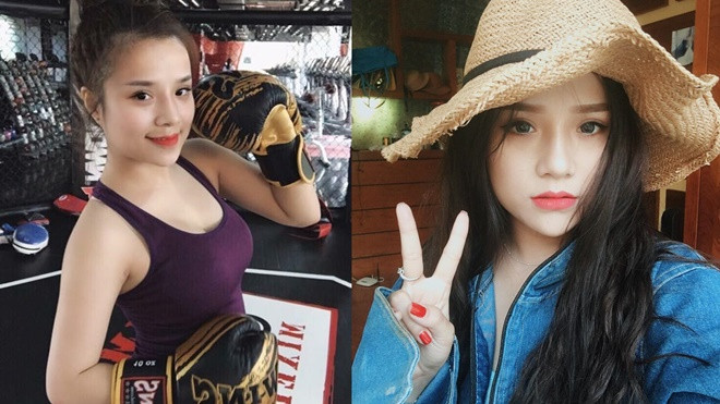 Cận cảnh nhan sắc hot girl Võ Thương giảm stress nhờ tập Gym và Boxing Ảnh 2