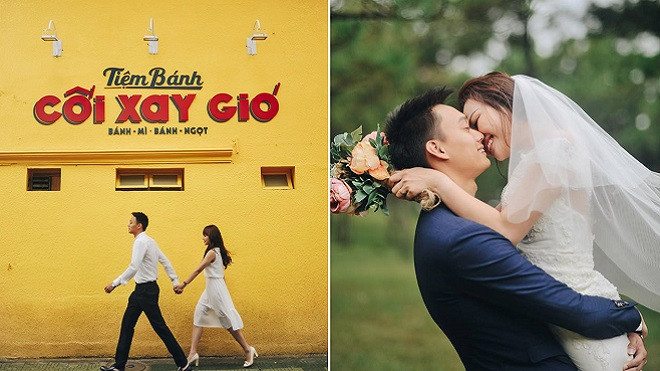 Không lầy lội, ảnh cưới của Nhật Anh Trắng và vợ lại lãng mạn như thế này đây! Ảnh 2