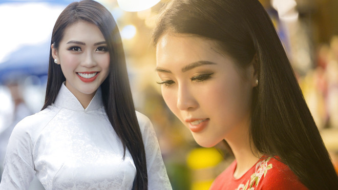 Tường Linh mang vẻ đẹp quê hương Việt Nam đến với Hoa hậu Liên lục địa 2017 Ảnh 2