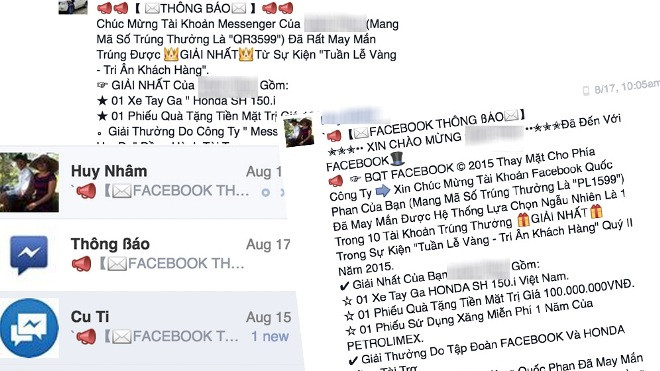 Nạn lừa nhờ nhận tiền hộ trên Facebook: Không đùa với kẻ gian! Ảnh 2