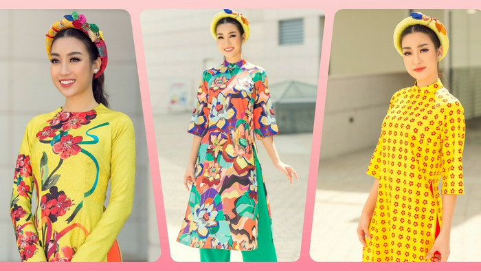 Ngắm Đỗ Mỹ Linh diện áo dài mai, đào xinh thế này, ai mà không nôn nao trông chờ Tết Ảnh 2