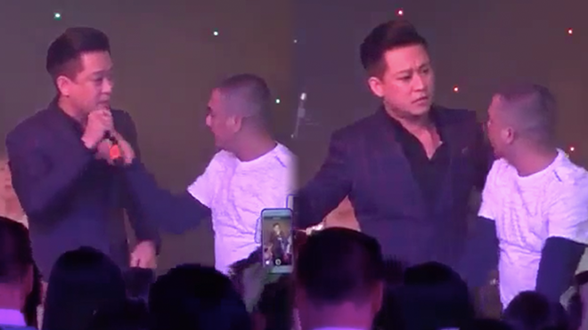 Bất ngờ trước phản ứng đầy văn minh của Tuấn Hưng khi bị giật mic trên sân khấu Ảnh 2