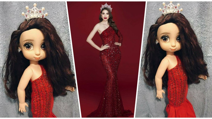 Xuất hiện búp bê phiên bản Phạm Hương, đáng yêu hết phần người khác Ảnh 2