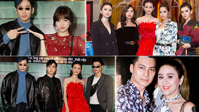 Hari Won, Lâm Khánh Chi cùng dàn mỹ nhân The Face 'đọ dáng' trên thảm đỏ Ảnh 2