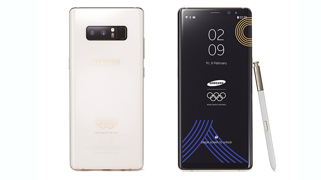 Samsung ra mắt Galaxy Note 8 phiên bản Olympic Edition, chỉ tặng VĐV Olympic chứ không bán Ảnh 2