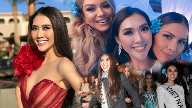 Tường Linh nỗ lực hết mình dù ngã bệnh tại Hoa hậu Liên lục địa 2017 Ảnh 2