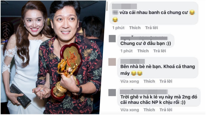 Nghi vấn Trường Giang - Nhã Phương cãi nhau kịch liệt sau màn ‘cướp sóng’ Mai Vàng để cầu hôn Ảnh 2