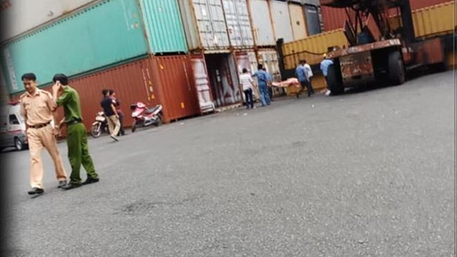 Người đàn ông sắp lấy vợ bị thùng container chèn ép tử vong Ảnh 2