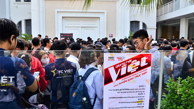 Quá đông, The Voice 2018 'thất thủ' ngay trong ngày đầu tiên tuyển sinh trực tiếp tại TP.HCM Ảnh 2