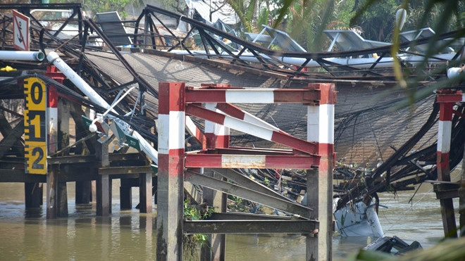 Tài xế nói không biết đường, cố lái xe quá tải làm sập cầu Long Kiển Ảnh 2