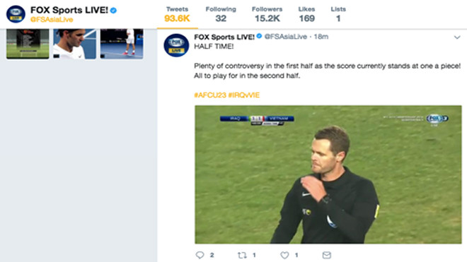 CĐV 'đòi xử' trọng tài người Úc vì thổi ép U23 Việt Nam Ảnh 2