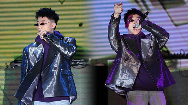 Sơn Tùng và fan ‘bùng nổ’ khi ăn mừng chiến thắng U23 Việt Nam ngay trên sân khấu Ảnh 2