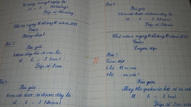 Chữ viết tay siêu đẹp của bé gái 8 tuổi người Việt gây xôn xao trên Reddit Ảnh 2