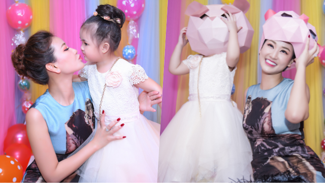 Maya không nhận show, dành cả tháng chuẩn bị sinh nhật có 1-0-2 cho con gái cưng Ảnh 2