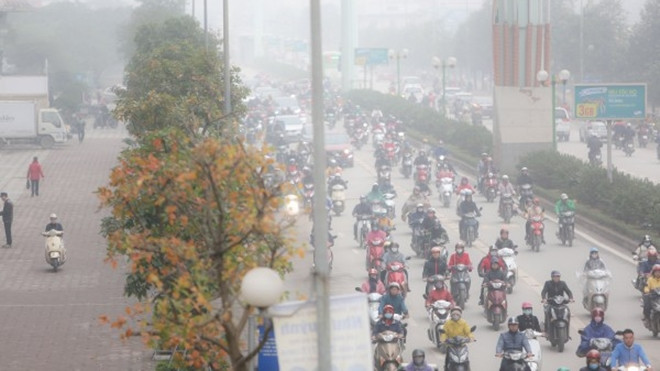 Miền Bắc sương mù dày, độ ẩm lên cao gần 100% Ảnh 2