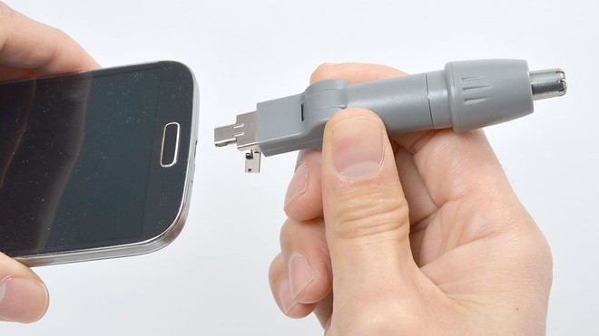 Chiêm ngưỡng máy tỉa lông mũi gắn smartphone giá 300.000 đồng của Nhật Ảnh 2