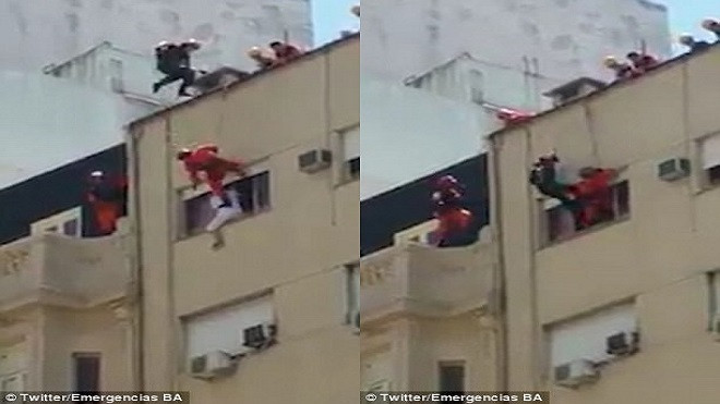 Dùng chân cứu sống mạng người chỉ trong tích tắc, lính cứu hỏa nhận 'mưa' lời khen Ảnh 2