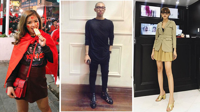 Hoàng Ku 'bình tĩnh' đi cạo đầu, trong khi hàng loạt sao Việt xúng xính váy áo xuống phố ăn mừng chiến thắng của U23 Ảnh 2