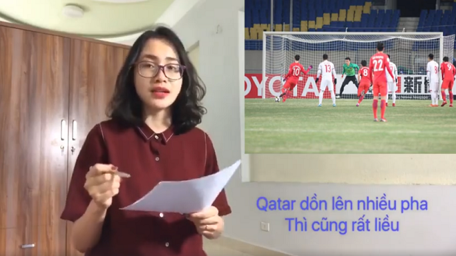 Bà mẹ trẻ xinh đẹp viết nhạc chế kể chi tiết trận bán kết U23 Việt Nam giành thắng lợi Ảnh 2