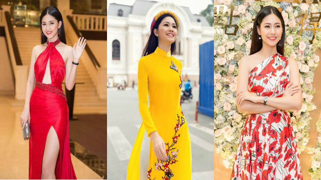 Gu thời trang 'đã mắt' của nàng Á hậu tuổi Tuất - Thanh Tú, người được đồn đoán sẽ tham gia Miss World 2018 Ảnh 2