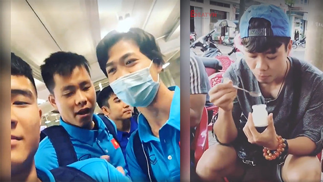 Là người hùng trên sân cỏ nhưng ở ngoài đời, các chàng trai U23 Việt Nam cũng 'lầy lội' chẳng kém ai! Ảnh 2