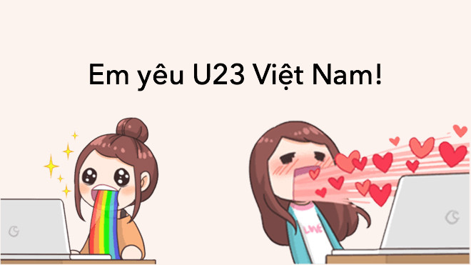 1.001 biểu cảm hài hước của fan girl với đội tuyển U23 Việt Nam! Ảnh 2