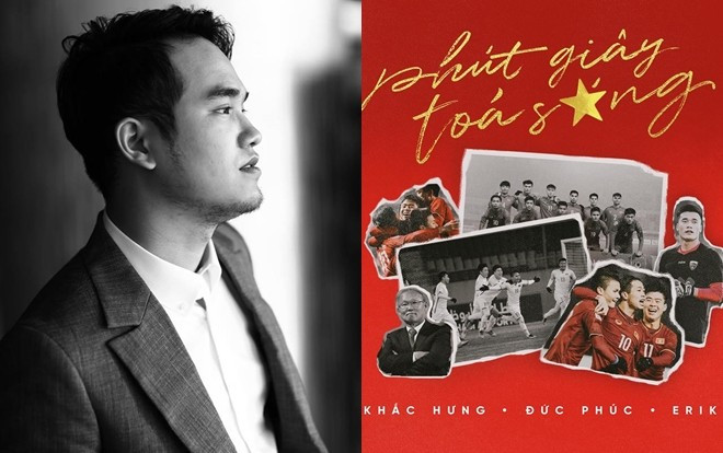 Khắc Hưng 'rủ rê' Đức Phúc và Erik tung ca khúc cổ vũ U23 Việt Nam Ảnh 2