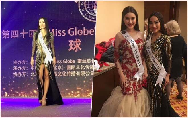 Kiko Chan lọt Top 6 chung cuộc, giành giải 'Trang phục dạ hội đẹp nhất' tại Miss Globe 2018 Ảnh 2
