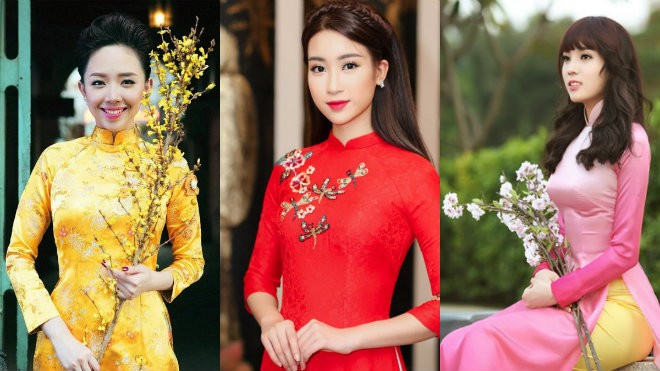 'Học lỏm' sao Việt các kiểu tóc điệu đà với tà áo dài để tha hồ biến hóa trong những ngày Xuân Ảnh 2