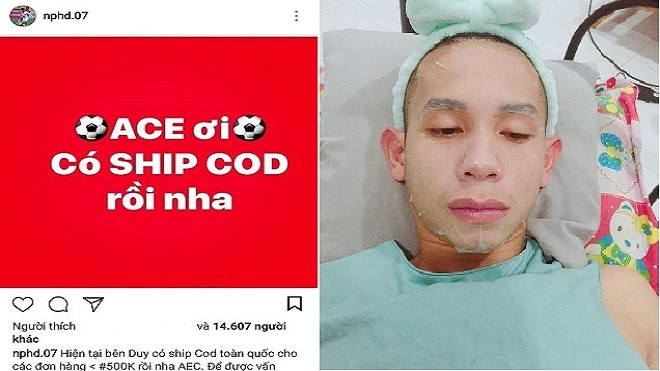 Chưa kịp đáp xuống sân bay, Hồng Duy đã đăng bài bán mỹ phẩm online khiến Fan thích thú Ảnh 2