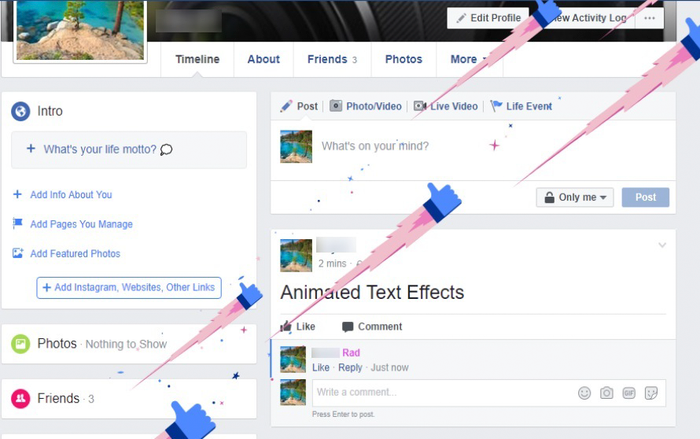 Những từ khoá tạo hiệu ứng 'chất lừ lừ' trên Facebook mà bạn cần biết Ảnh 2