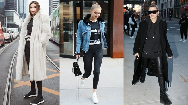 Xu hướng diện quần leggings ra phố tràn ngập từ sao Tây sang sao Việt Ảnh 2