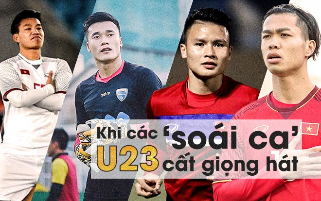 Dàn 'soái ca' U23 Việt Nam đồng loạt khoe giọng hát, ưu thế nghiêng về ai? Ảnh 2