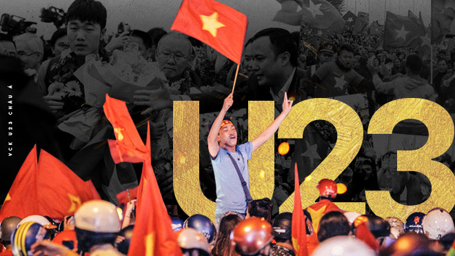 Những vòng tay đan xiết sưởi ấm cho các chiến binh U23 Việt Nam viết nên huyền thoại Ảnh 2