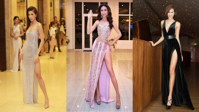 Chăm chỉ khoe chân dài như vậy, đây đích thị là 3 'Nữ hoàng đầm xẻ đùi' gợi cảm nhất Vbiz Ảnh 2