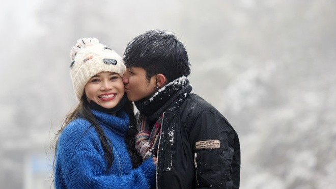 Du khách băng rừng săn tuyết Sa Pa Ảnh 2