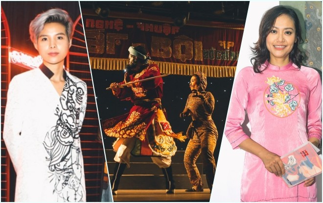 Vũ Cát Tường, Hồng Ánh khám phá nghệ thuật hát Bội Ảnh 2