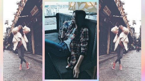 Thanh Hằng chuộng kính siêu nhân, Lan Khuê lại chưng diện áo lông to sụ khi xuống phố Ảnh 2