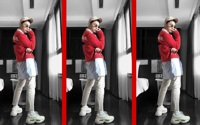 Chỉ cần diện đồ street style đơn giản, Sơn Tùng đã ung dung dẫn đầu top sao đẹp tuần Ảnh 2