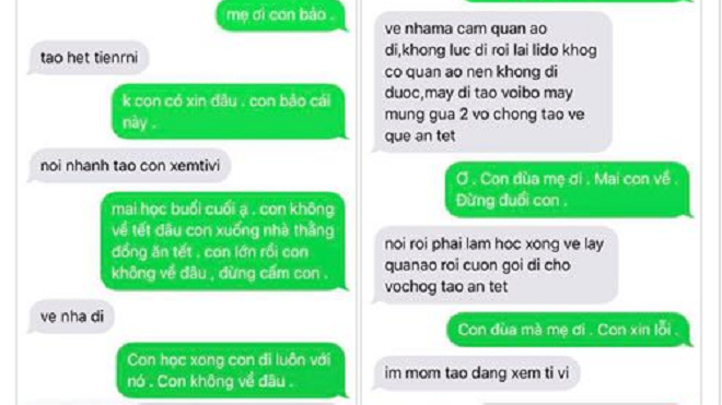 Cái kết bất ngờ của chàng trai nhắn tin cho mẹ nói Tết này con không về Ảnh 2