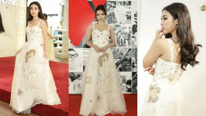 Mặc lại váy của Đỗ Mỹ Linh, đến cả Bích Phương cũng phải chào thua ngay lập tức Ảnh 2