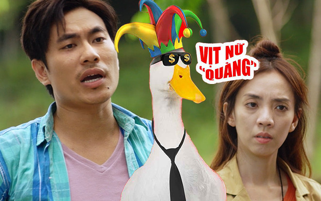 Kiều Minh Tuấn kêu khổ, than trời khi phải hôn… con vịt Ảnh 2