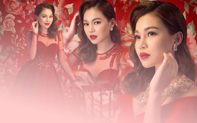 Giang Hồng Ngọc hoá nàng xuân rực rỡ trong bộ ảnh đón năm mới Ảnh 2