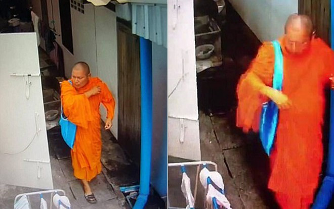 Bị bắt quả tang trộm đồ lót phụ nữ, nhà sư Thái Lan nhận cái kết đắng Ảnh 2