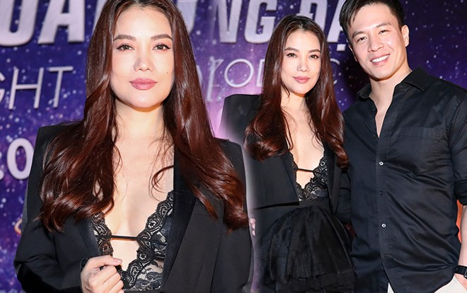 Trương Ngọc Ánh khoe gò bồng đào quyến rũ bên bạn diễn Hong Kong An Chí Kiệt Ảnh 2