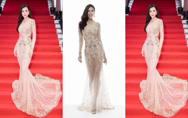 Vừa chia tay bạn trai, Cao Thái Hà liền 'mượn' váy áo xuyên thấu của Nguyễn Thị Loan 'khoe da thịt' hết cỡ tại sự kiện Ảnh 2