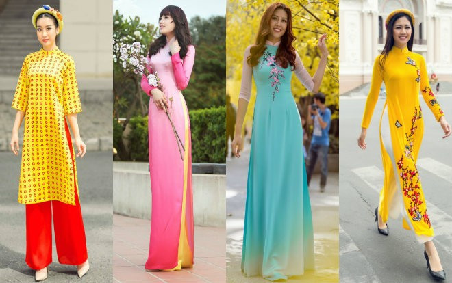 5 'chân dài' Vbiz diện Áo dài Xuân đẹp đến nao lòng Ảnh 2